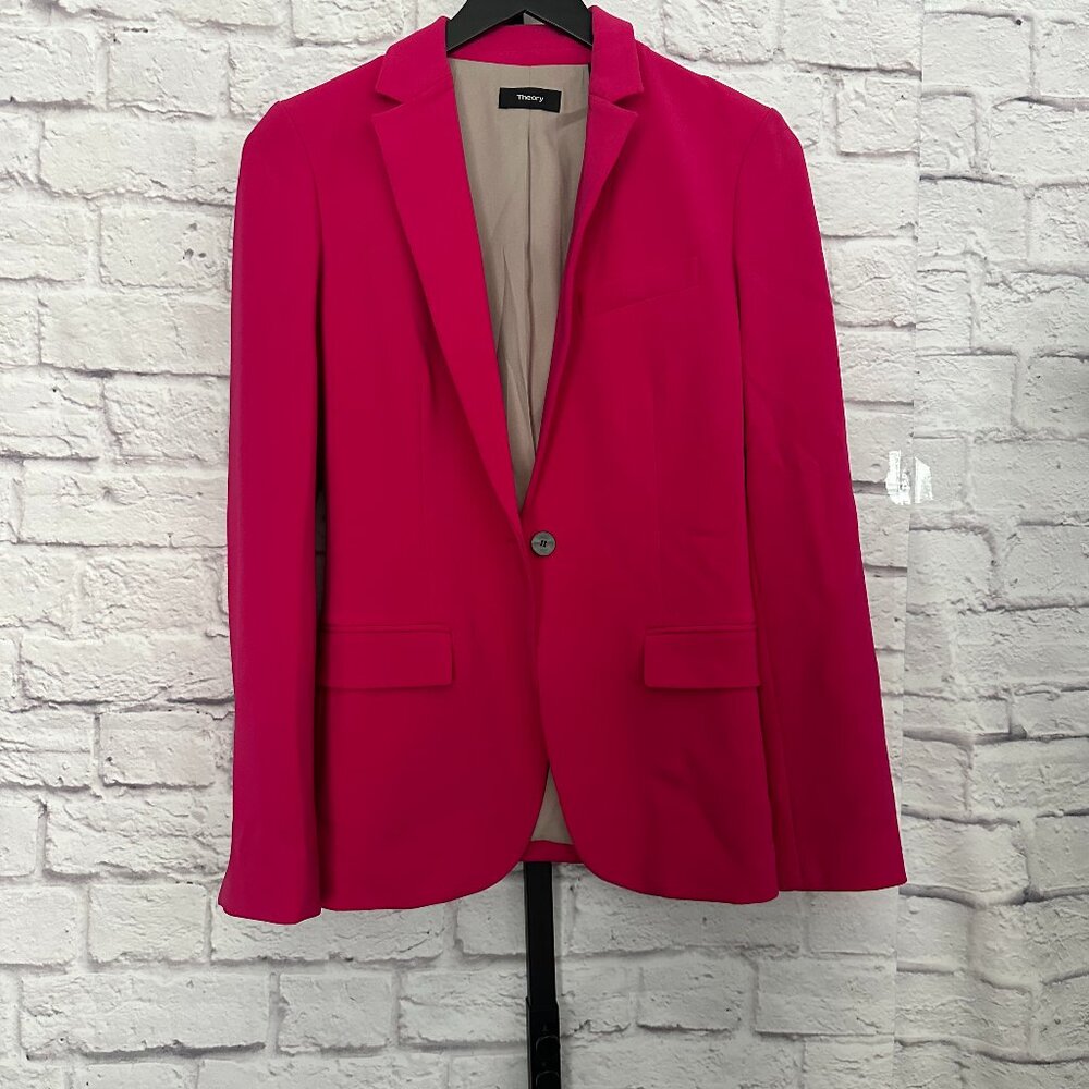 Theory Pink Blazer
